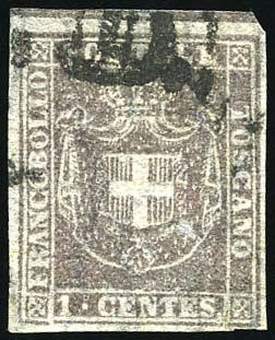 Yvert et Tellier ITALIE TOSCANE N°17a Individuel Oblitéré