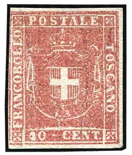 Yvert et Tellier ITALIE TOSCANE N°21 Individuel Neuf sans gomme