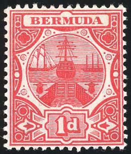 Stanley Gibbons BERMUDA N°28a+30+34/42 Individuel Neuf avec gomme