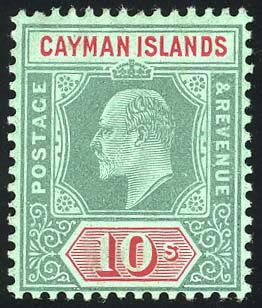 Stanley Gibbons CAYMAN ISLANDS N°25 / 34 Individuel Neuf avec gomme