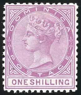 Stanley Gibbons DOMINICA N°3 Individuel Neuf avec gomme