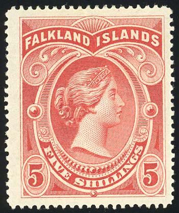 Stanley Gibbons FALKLAND ISLANDS N°41 / 42 Individuel Neuf avec gomme