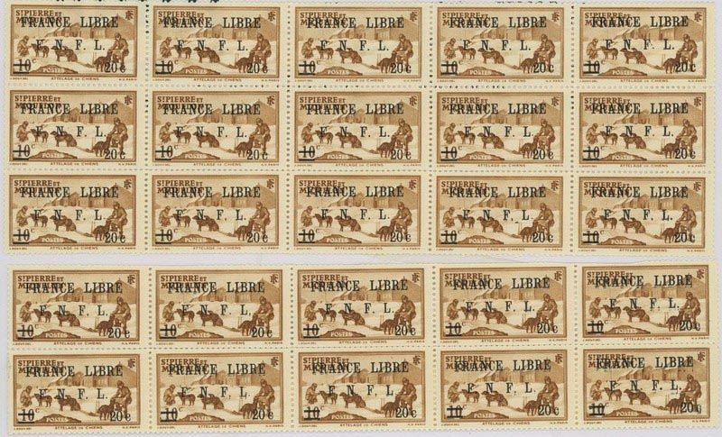 Yvert et Tellier SAINT PIERRE ET MIQUELON N°274 Individuel Neuf avec gomme intacte