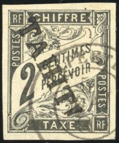 Yvert et Tellier TAHITI N°1 + 2 Individuel Oblitéré