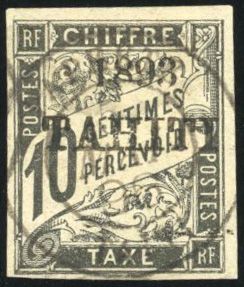 Yvert et Tellier TAHITI N°17 + 19 Individuel Oblitéré