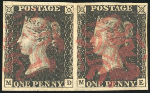 Stanley Gibbons GREAT BRITAIN N°SPE AS25ve Paire Oblitéré