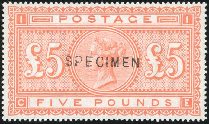 Stanley Gibbons GREAT BRITAIN N°137s Individuel Neuf avec gomme