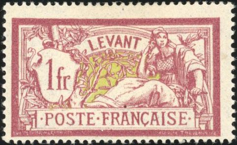 Yvert et Tellier LEVANT Français N°24/26 Individuel Neuf avec gomme