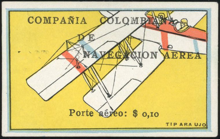 Yvert et Tellier COLOMBIE N°3 Individuel Neuf sans gomme