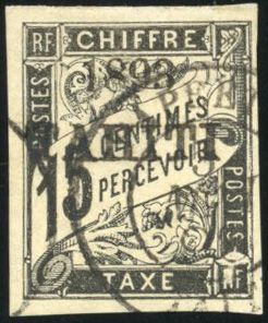 Yvert et Tellier TAHITI N°18/20 Individuel Oblitéré