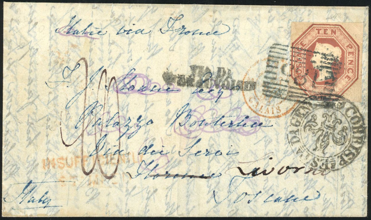 Stanley Gibbons GREAT BRITAIN N°54 + 57 + 58 Individuel Oblitéré