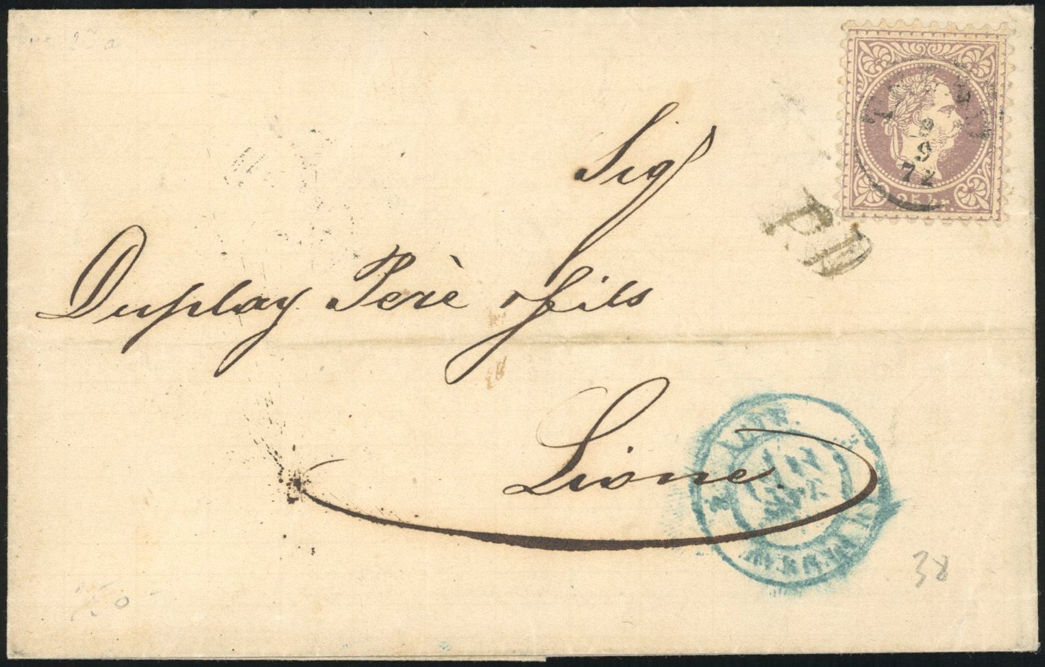 Yvert et Tellier AUTRICHE N°38 Individuel Oblitéré