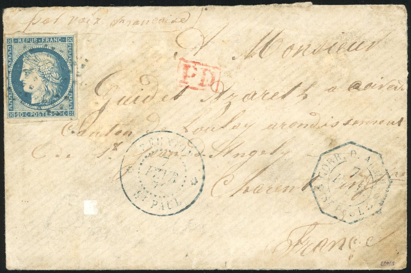 Yvert et Tellier COLONIES GENERALES N°12 Individuel Oblitéré