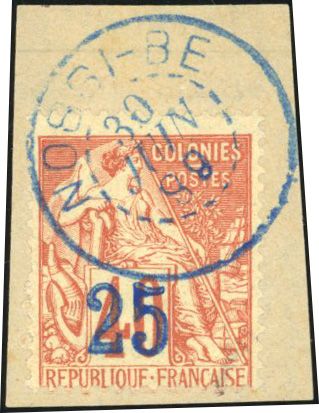 Yvert et Tellier NOSSI BE N°6 Individuel Oblitéré