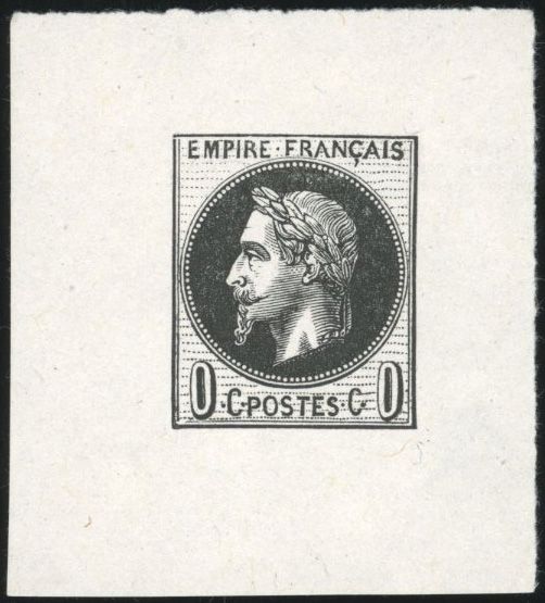 Yvert et Tellier Empire Lauré 1863 1870 N°0 Individuel Neuf sans gomme
