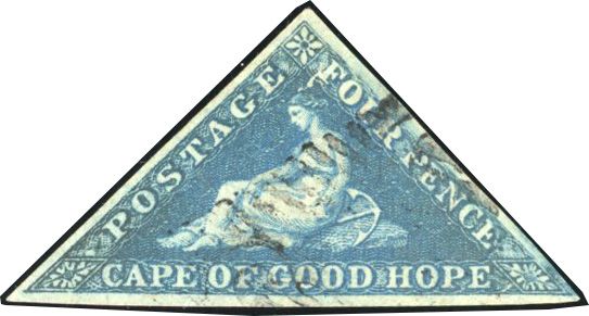 Stanley Gibbons SOUTH AFRICA - CAPE OF GOOD HOPE N°4 Individuel Oblitéré