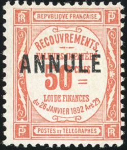 Yvert et Tellier Cours d'instruction N°47-CI1 Individuel Neuf avec gomme