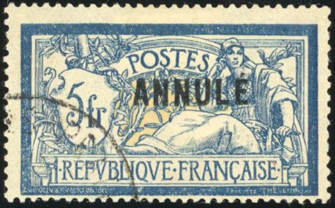 Yvert et Tellier Cours d'instruction N°123-CI1 Individuel Oblitéré