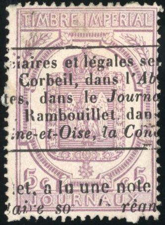Yvert et Tellier Journaux N°10 Individuel Oblitéré