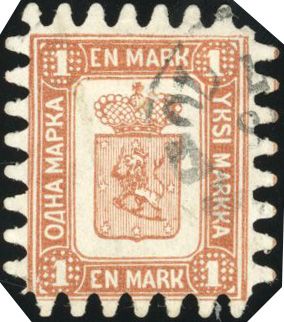 Yvert et Tellier FINLANDE N°10 Individuel Oblitéré