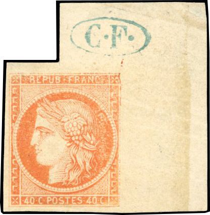 Yvert et Tellier Cérès 1849 1850 N°5 Individuel Neuf sans gomme