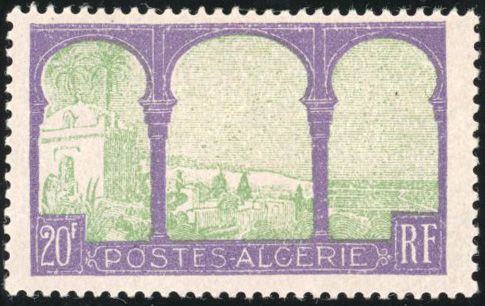 Yvert et Tellier ALGERIE N°85b Individuel Neuf avec gomme