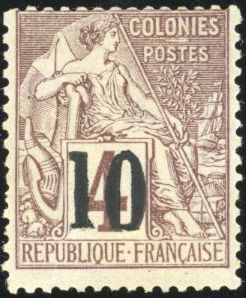Yvert et Tellier SENEGAL N°3 Individuel Neuf avec gomme