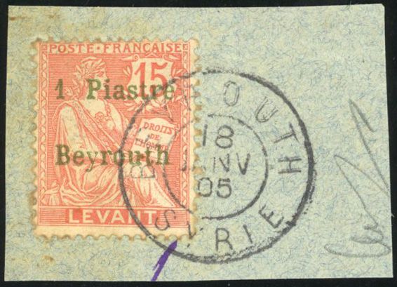 Yvert et Tellier LEVANT Français N°27 Individuel Oblitéré