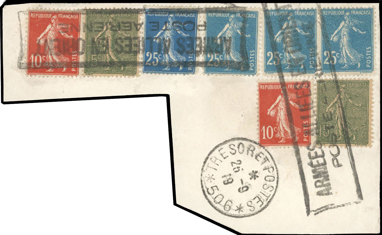 Yvert et Tellier Postes Serbes N°0 Individuel Oblitéré