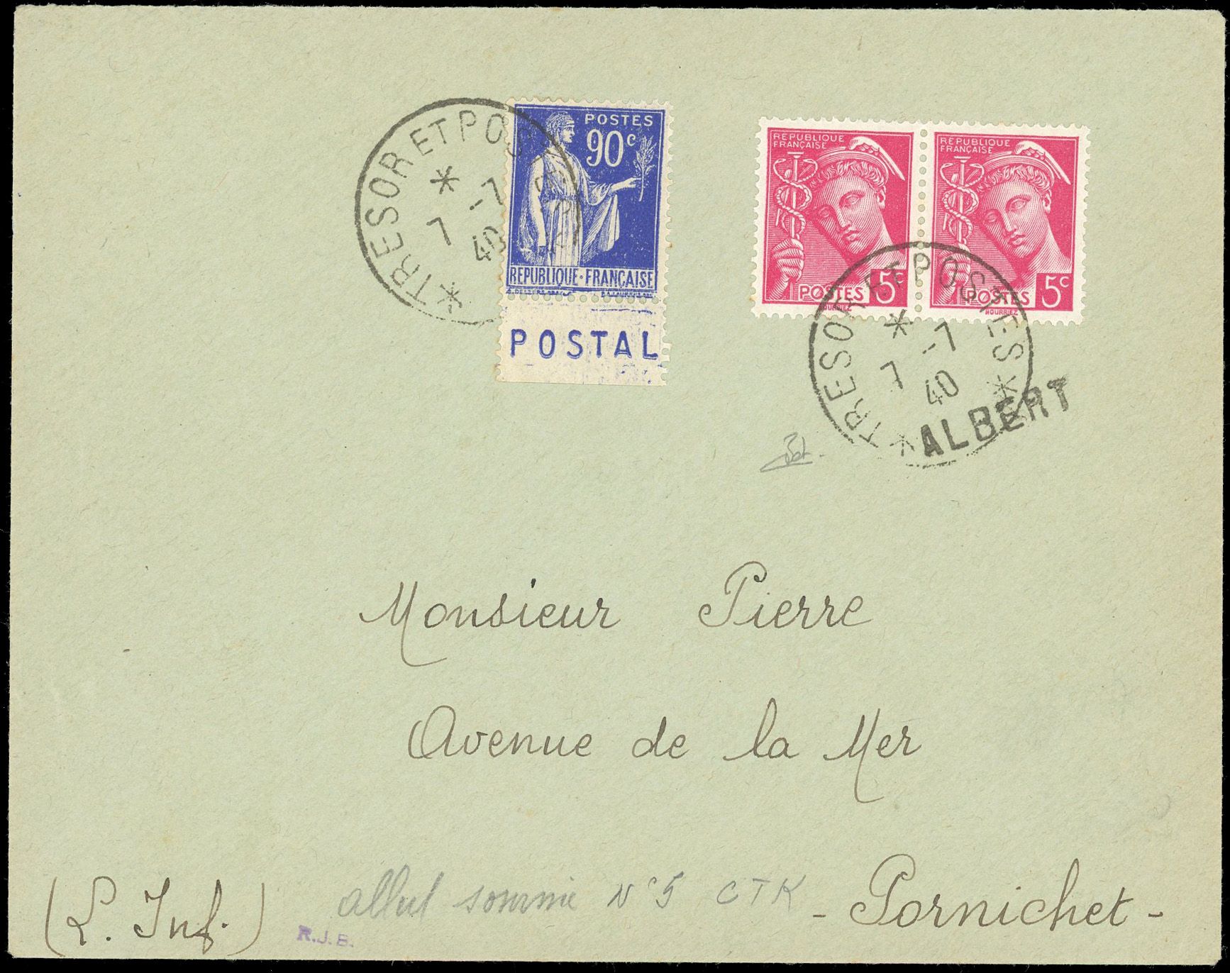 Yvert et Tellier Timbres-Taxe N°0 Individuel Oblitéré