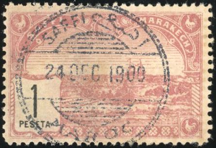 Yvert et Tellier MAROC POSTE LOCALES N°98 / 104 sf 101 Individuel Oblitéré