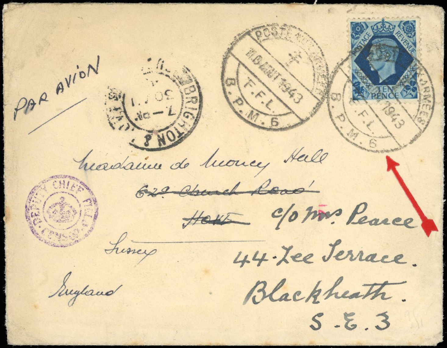 Yvert et Tellier Timbre de guerre N°0 Individuel Oblitéré