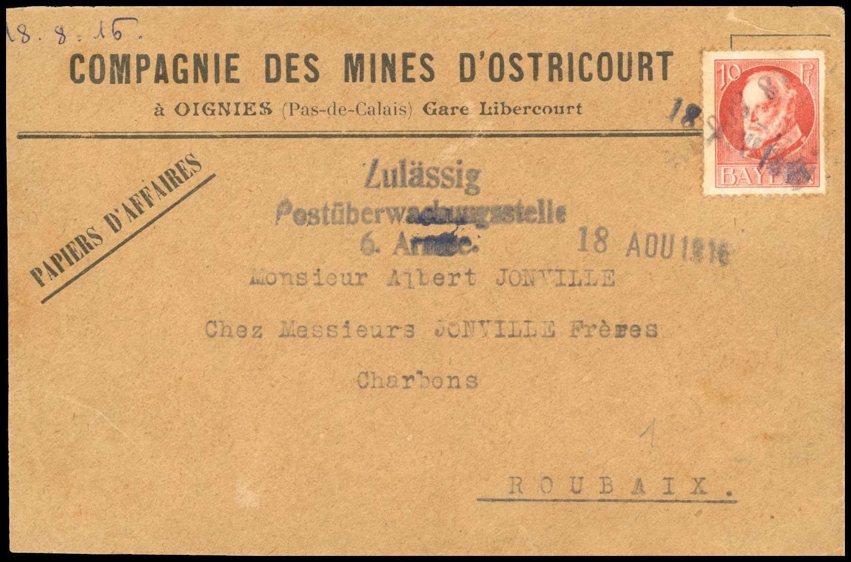Yvert et Tellier Timbre de guerre N°0 Individuel Oblitéré