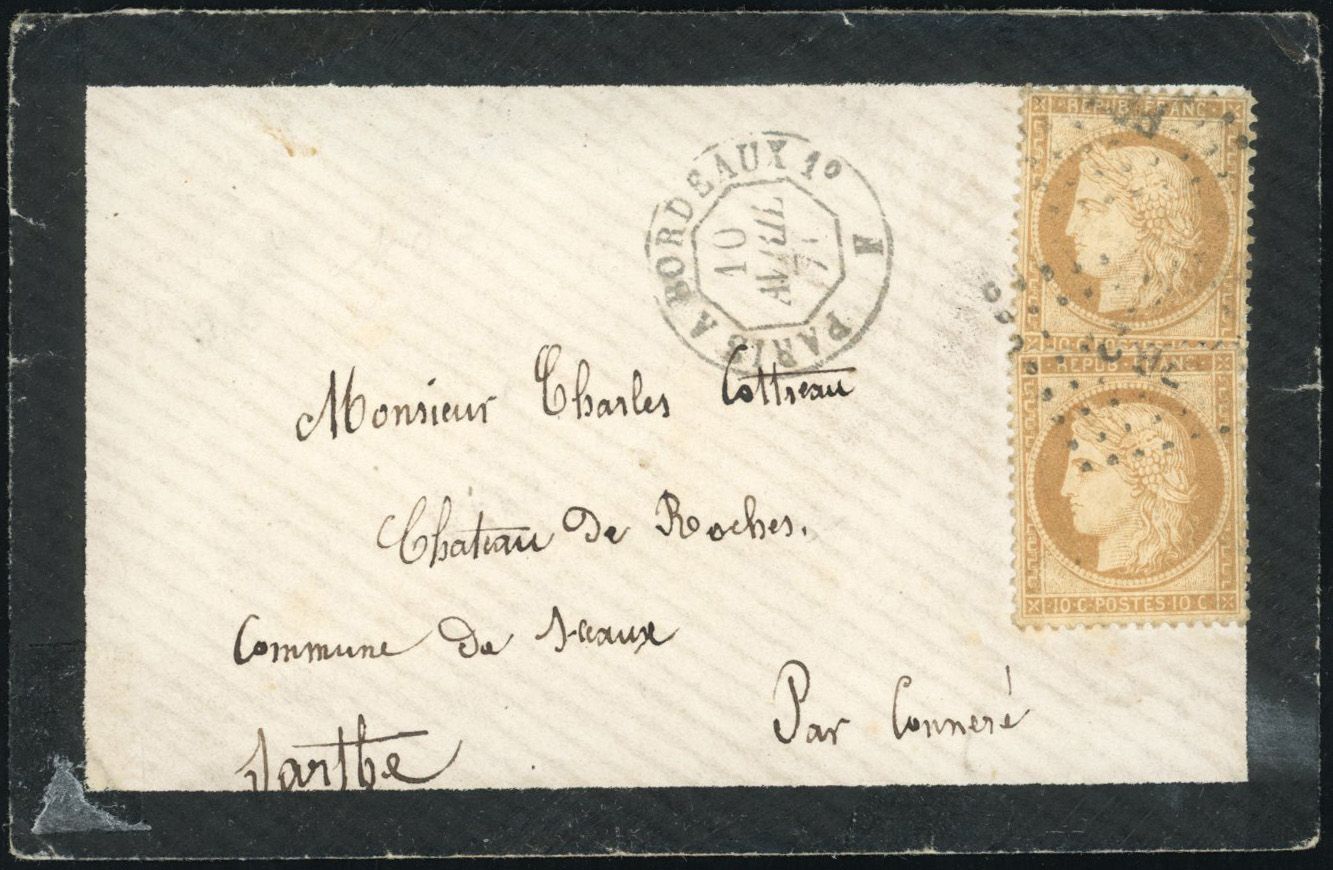 Yvert et Tellier Siège de Paris 1870 1871 N°36 Individuel Oblitéré