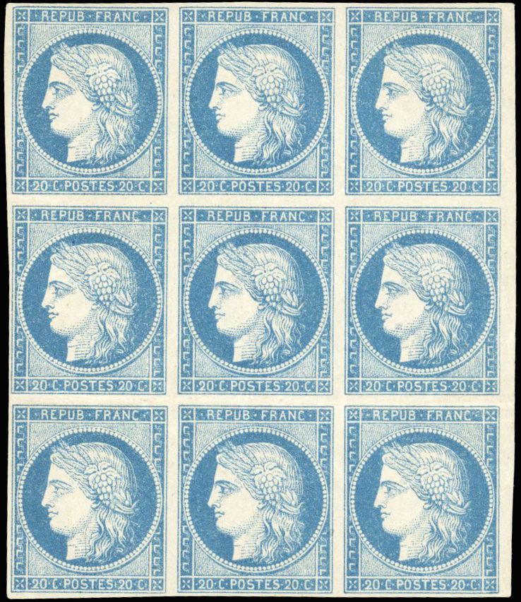 Yvert et Tellier COLONIES GENERALES N°12 Multiple Neuf avec gomme