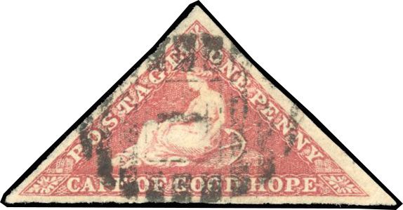 Stanley Gibbons SOUTH AFRICA - CAPE OF GOOD HOPE N°5b Individuel Oblitéré