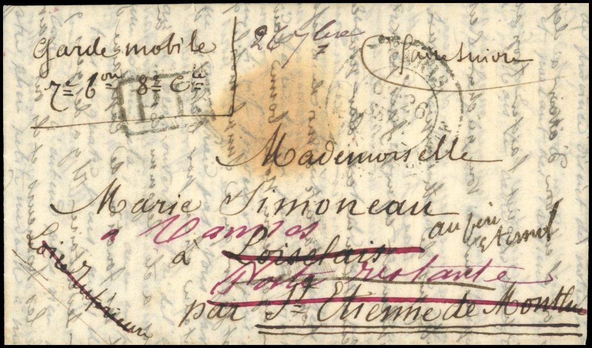 Yvert et Tellier Ballons Montés 1870 N°0 Individuel Oblitéré