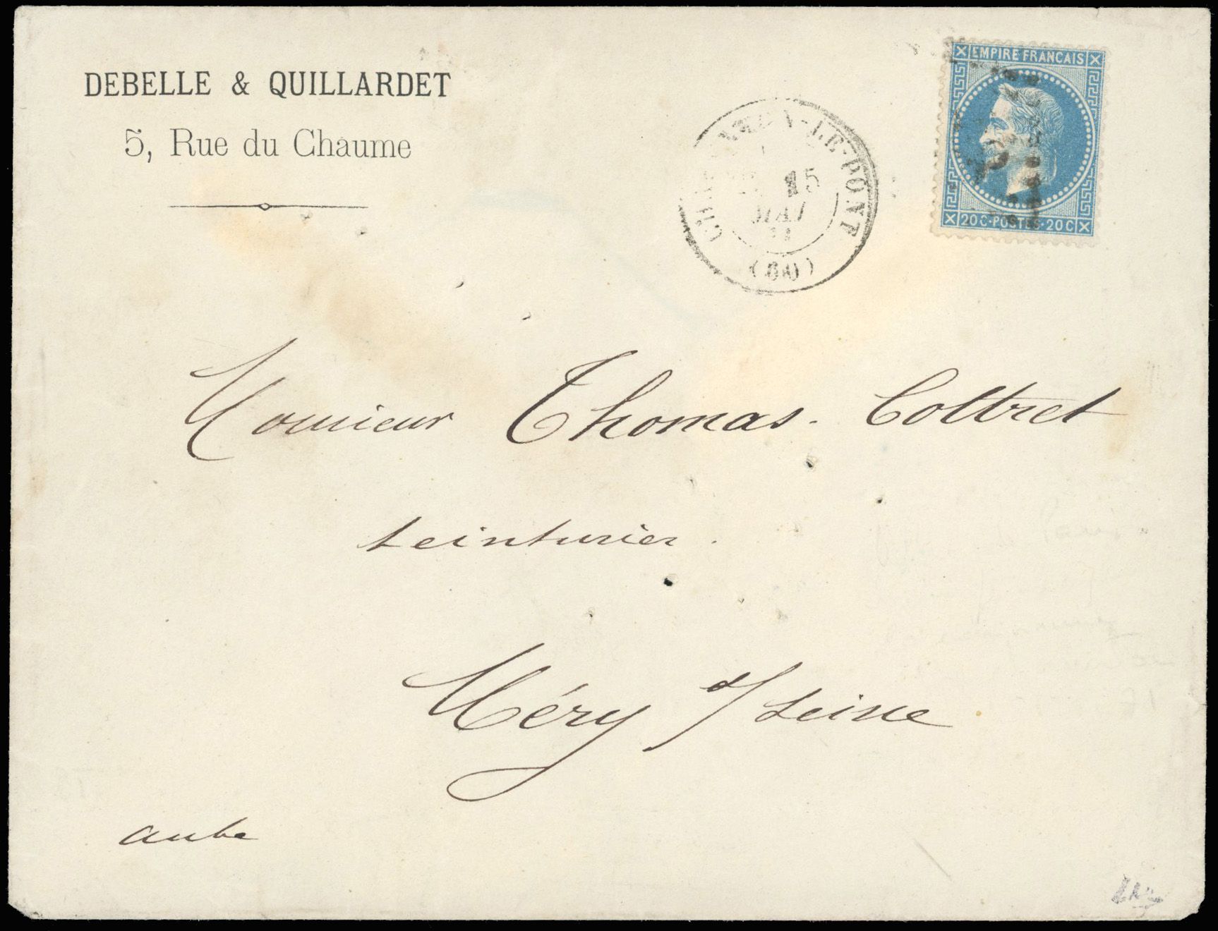 Yvert et Tellier Commune de Paris N°29 Individuel Oblitéré