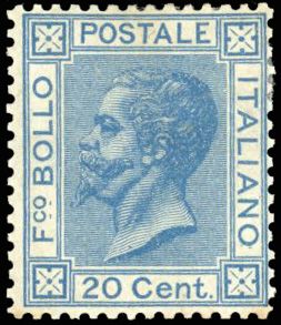 Yvert et Tellier ITALIE N°23 Individuel Neuf avec gomme
