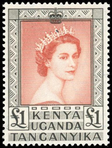 Stanley Gibbons KENYA UGANDA and TANGANYIKA N°167/180 Individuel Neuf avec gomme