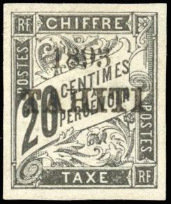 Yvert et Tellier TAHITI N°21 Individuel Neuf sans gomme