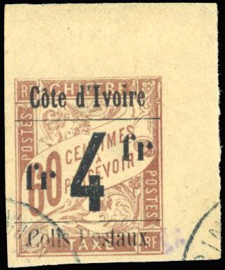 Yvert et Tellier COTE D'IVOIRE N°9/ 11 Individuel Oblitéré