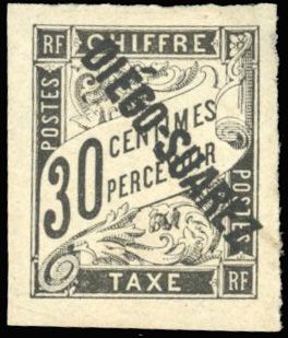 Yvert et Tellier DIEGO SUAREZ N°8+ 9 + 11 Individuel Neuf avec gomme