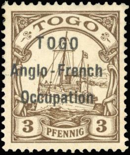 Yvert et Tellier TOGO N°30B Individuel Neuf avec gomme