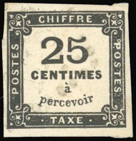 Yvert et Tellier Timbres-Taxe N°5A Individuel Neuf avec gomme