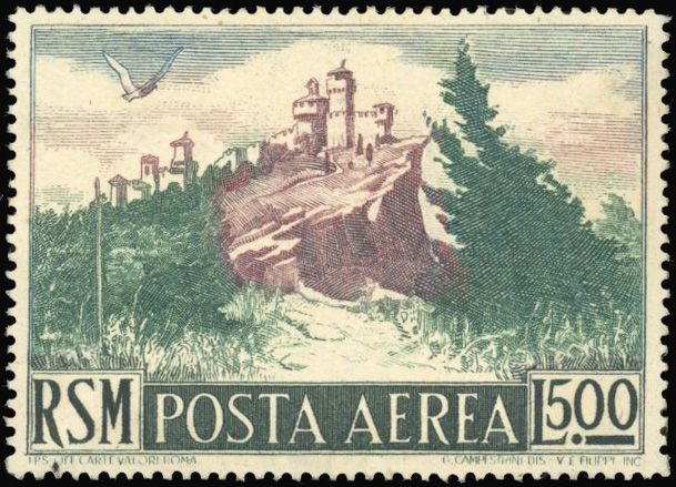 Yvert et Tellier SAINT MARIN N°74/ 82 Individuel Neuf avec gomme