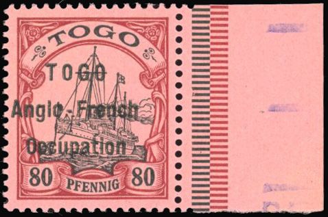 Yvert et Tellier TOGO N°40B Individuel Neuf avec gomme intacte