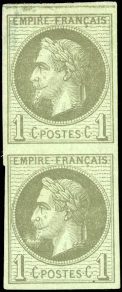 Yvert et Tellier COLONIES GENERALES N°7 Paire Neuf avec gomme