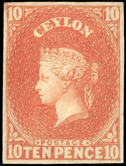 Stanley Gibbons CEYLON N°9 Individuel Neuf sans gomme