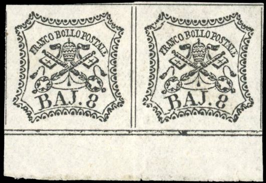 Yvert et Tellier ITALIE EGLISE N°9 Paire Neuf avec gomme